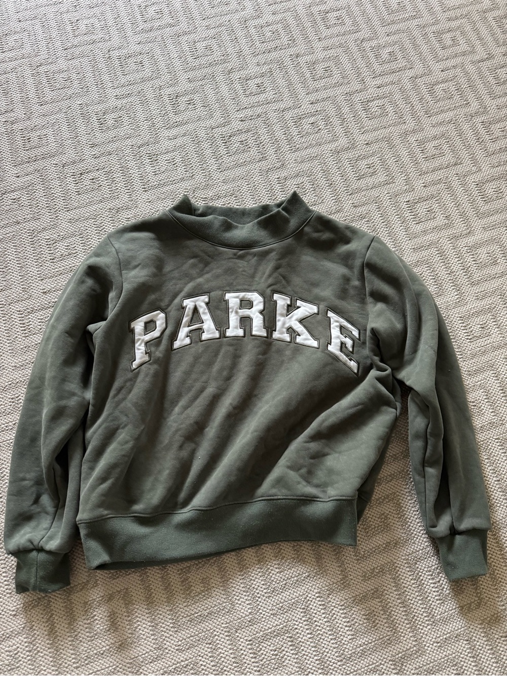 Parke Varsity Mockneck